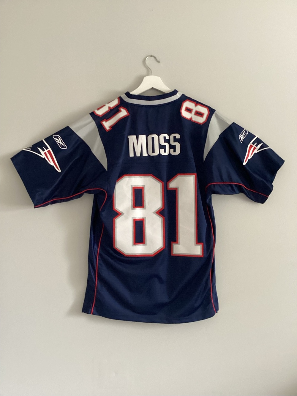 Authentic Reebok Randy Moss New England Patriots NFL Jersey - Picture 3 of 8